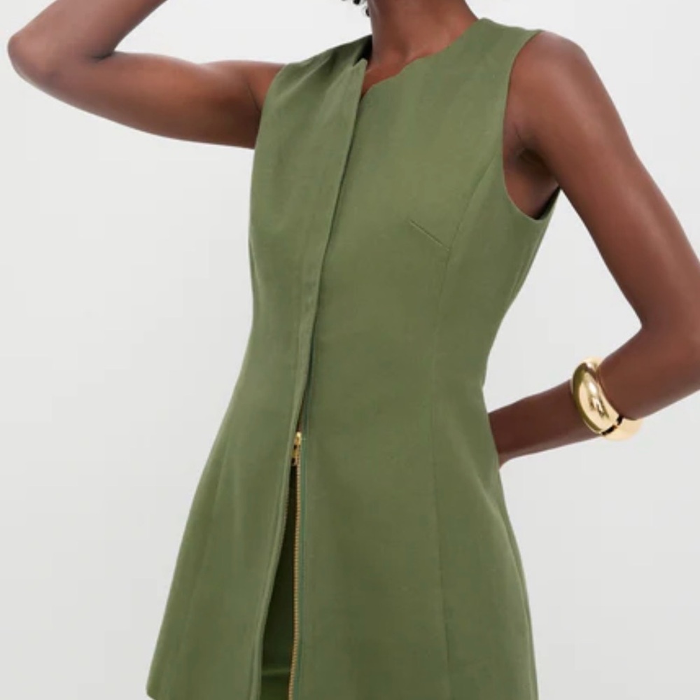 Tuckernuck Rhoda tunic size 14 green NWT